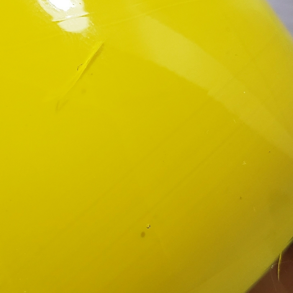 ๐SOLD๐ Glassybaby Yellow Hand Blown Glass Candle Votive Pre Triskelion #2 - Picture 10 of 13